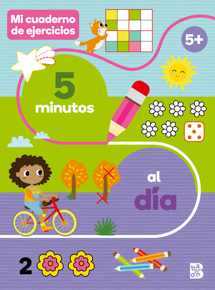MI CUADERNO DE EJERCICIOS 5 MIN, de BALLON | portada del libro