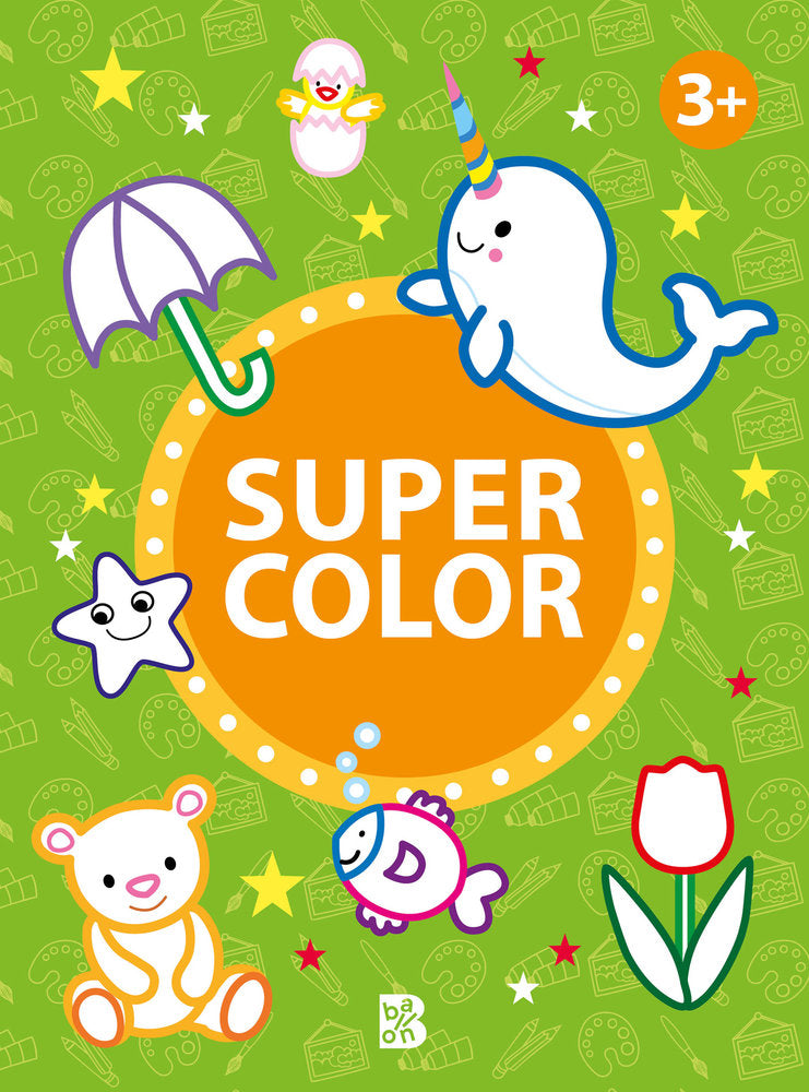 SUPER COLOR 3+ PLURILINGUE, de BALLON | portada del libro