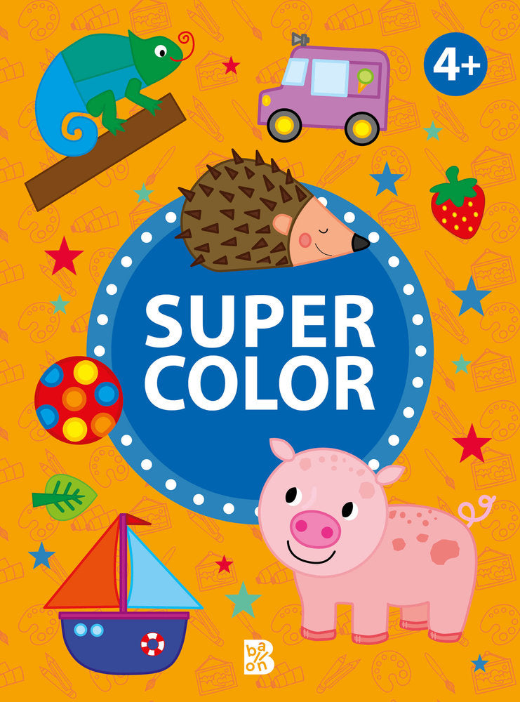 SUPER COLOR 4+ PLURILINGUE, de BALLON | portada del libro