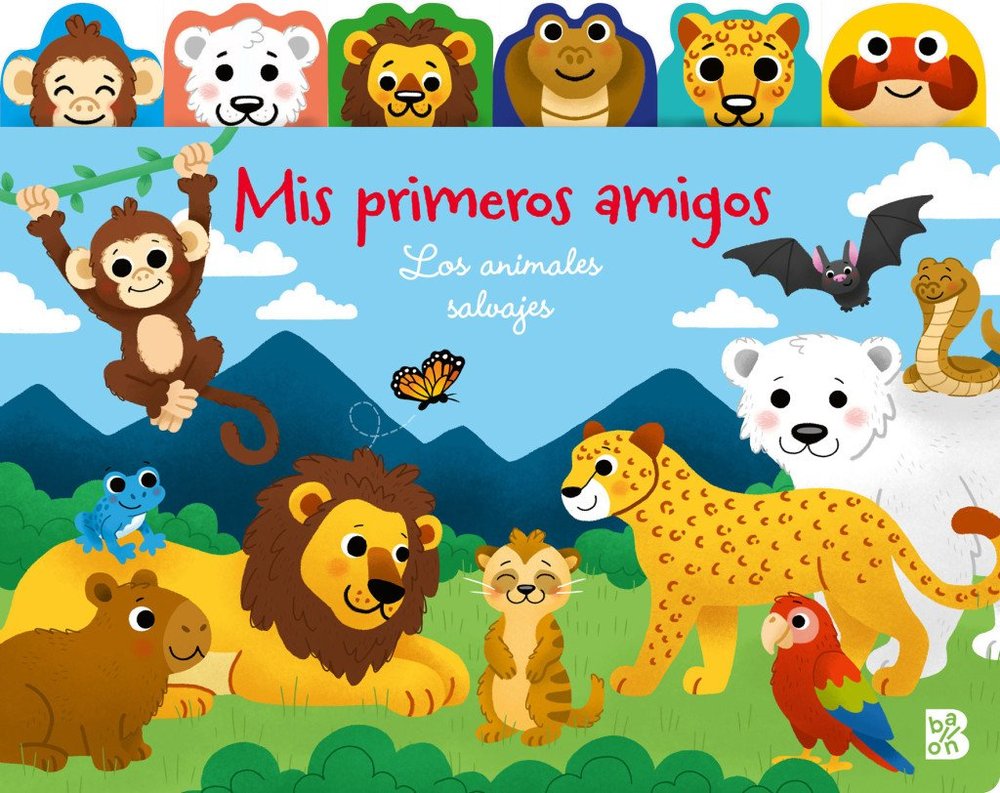 MIS PRIMEROS AMIGOS-ANIMALES SALVAJES, de , BALLON | portada del libro