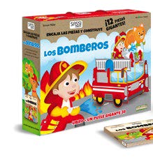 BOMBEROS, LOS (PUZZLE 3D+LIBRO), de VV.AA | portada del libro