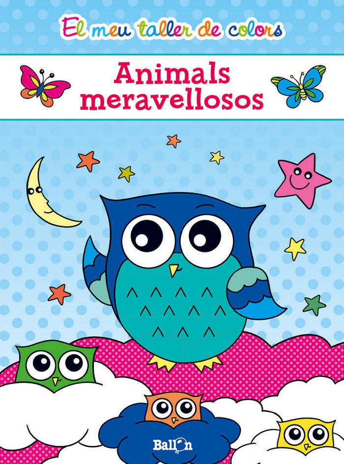 El meu taller de colors - Animals meravellosos, de Ballon | portada del libro
