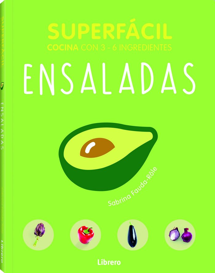 Ensaladas, superfácil, de Fauda Role, Sabrina | portada del libro