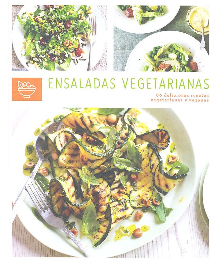ENSALADAS VEGETARIANAS, de FERRIGNO E, URSULA | portada del libro