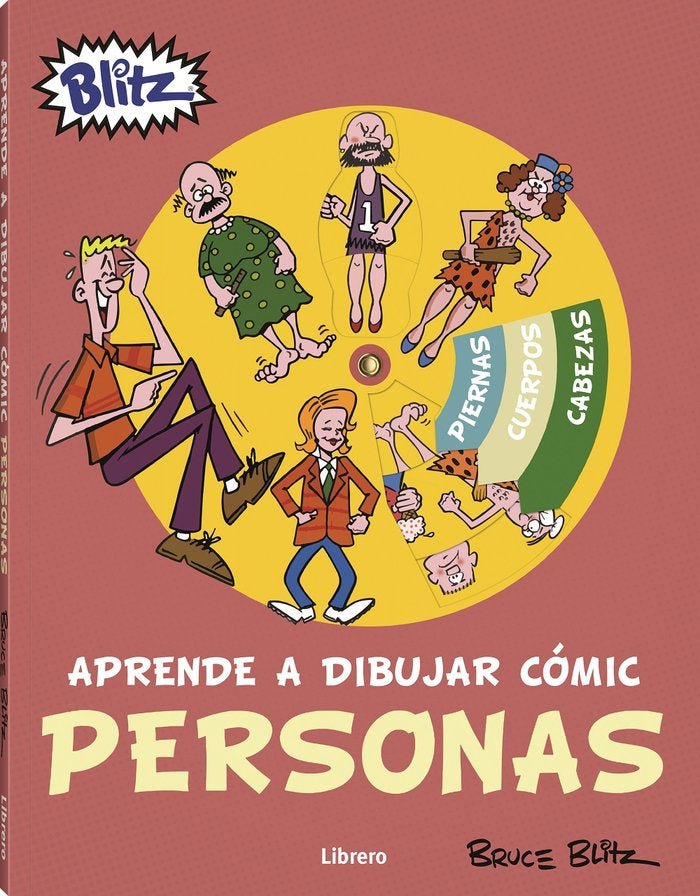 APRENDE A DIBUJAR COMIC PERSONAS, de BLITZ, BRUCE | portada del libro