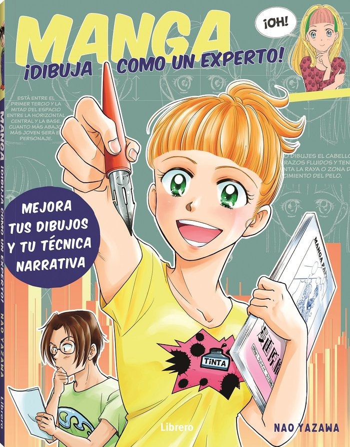 MANGA DIBUJA COMO UN EXPERTO, de YAZAWA, NAO | portada del libro