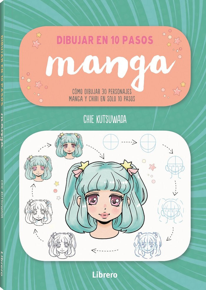 DIBUJAR MANGA EN 10 PASOS, de KUTSUKAWA, CHIE | portada del libro