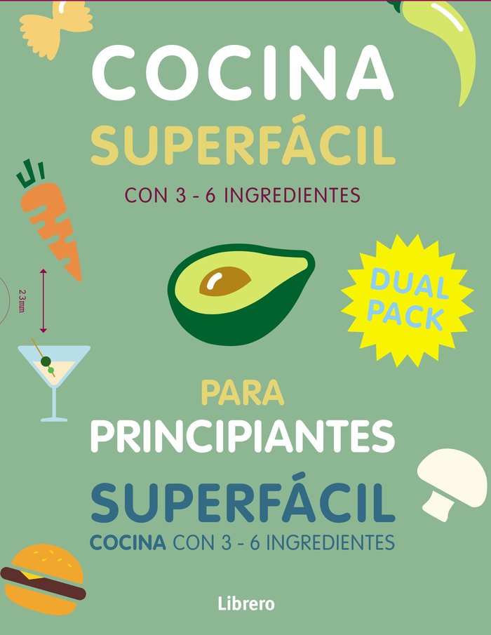 PACK COCINA SUPERFACIL: 129 RECETAS - PRINCIPIANTES, de LENE KNUDSEN, NATACHA ARNAUT | portada del libro