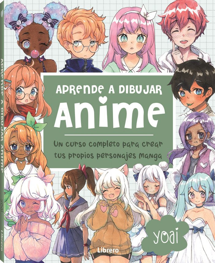 ANIME, APRENDE A DIBUJAR, de YOAI | portada del libro