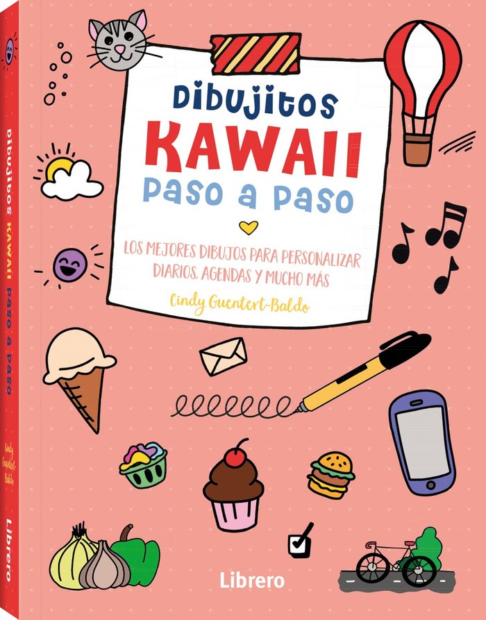 KAWAII DIBUJITOS PASO A PASO | portada del libro