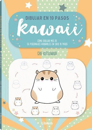DIBUJAR KAWAII EN 10 PASOS | portada del libro