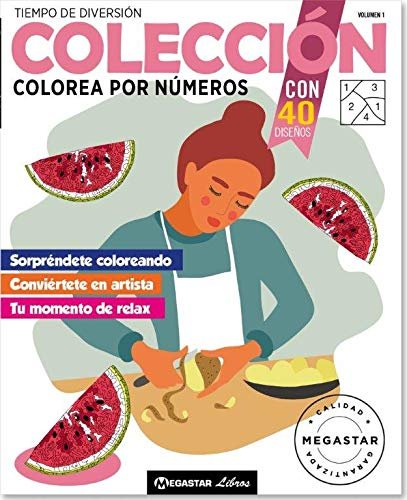 COLOREA POR NUMEROS 01, de VV.AA. | portada del libro