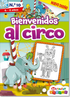 PASATIEMPOS INF BIENVENIDOS AL CIRCO 10 | portada del libro