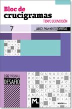 BLOC DE CRUCIGRAMAS VOLUMEN 7, de Varios autores | portada del libro