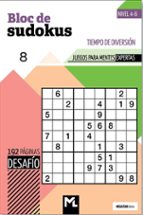 BLOC DE SUDOKU 8 (NIVEL4-6), de Varios autores | portada del libro