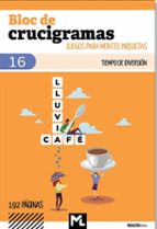 BLOC DE CRUCIGRAMAS 16, de Varios autores | portada del libro