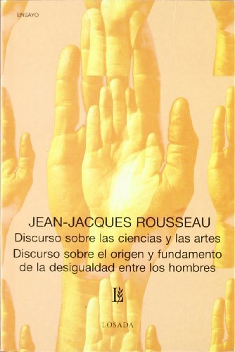 DISCURSO SOBRE CIENCIAS Y ARTES/, de ROUSSEAU, JEAN-JACQUES | portada del libro