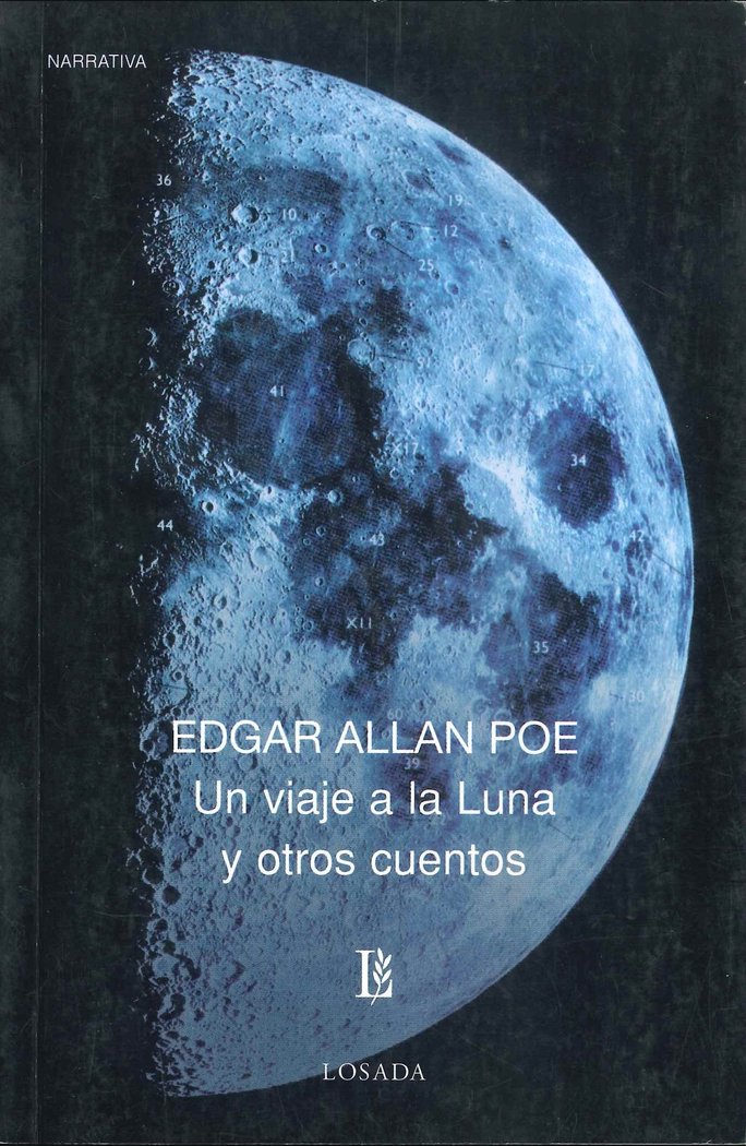 UN VIAJE A LA LUNA Y OTROS CUENTOS, de Poe, Edgar Allan | portada del libro