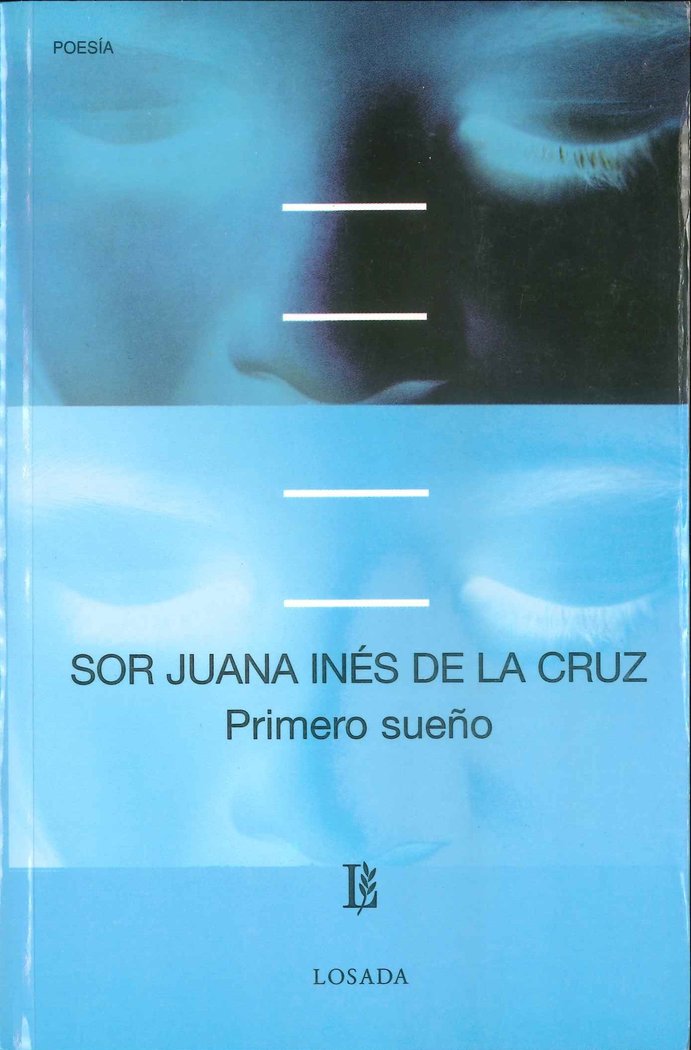 PRIMERO SUEÑO, de DE LA CRUZ | portada del libro