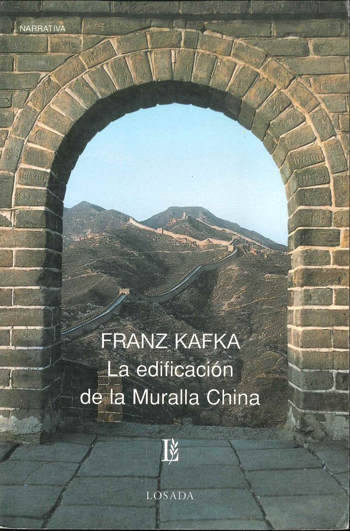 EDIFICACION MURALLA CHINA, de KAKFA | portada del libro