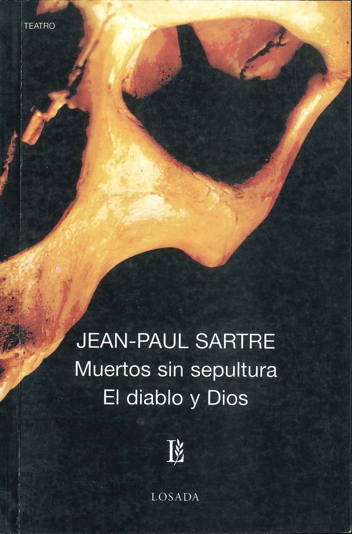 MUERTOS SIN SEPULTURA/DIABLO-404, de SARTRE | portada del libro