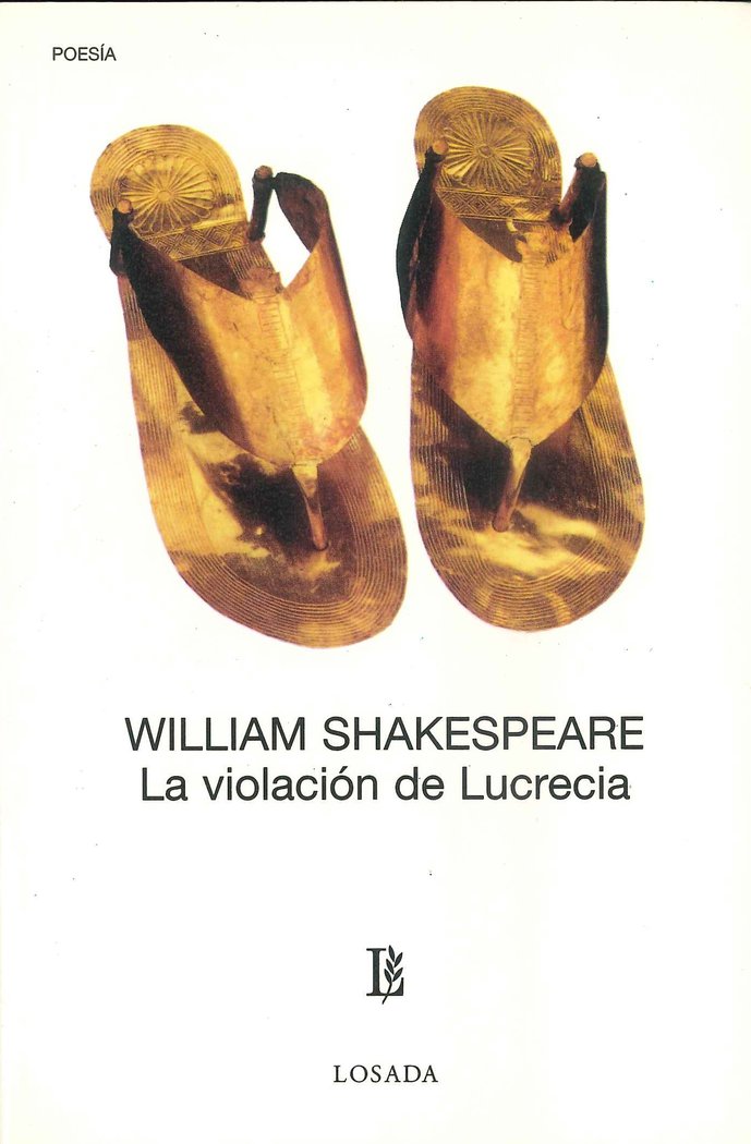 VIOLACION DE LUCRECIA,LA, de SHAKESPEARE | portada del libro