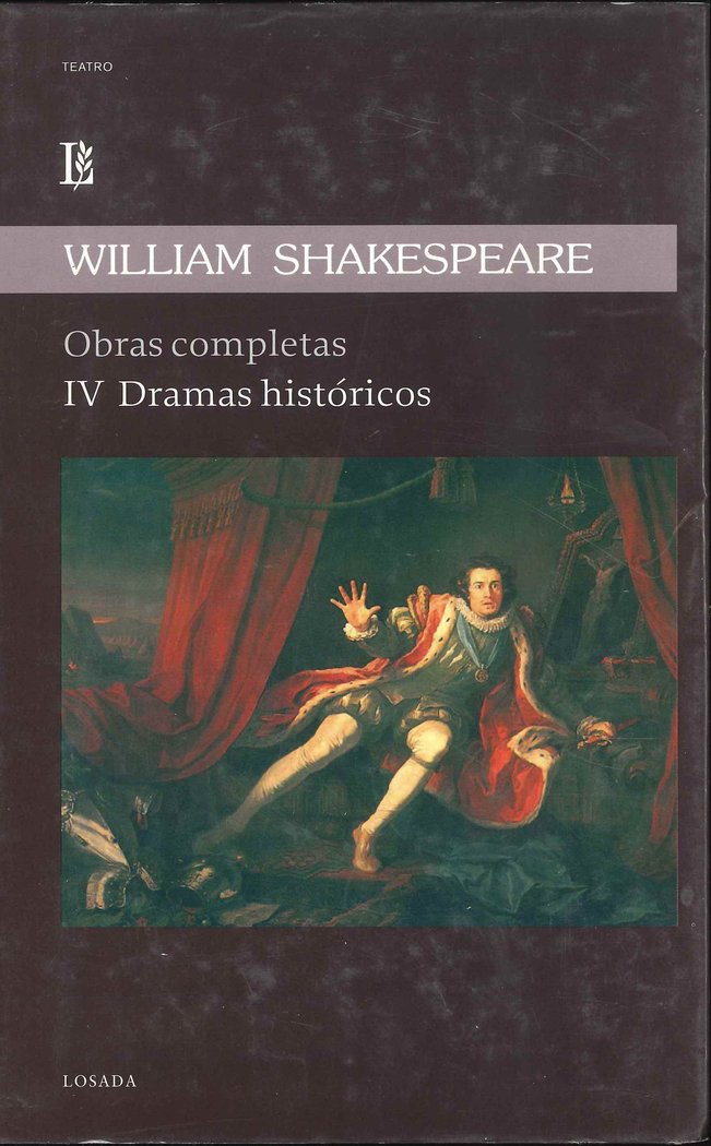 OBRAS COMPLETAS IV DRAMAS HISTORICOS, de Shakespeare, William | portada del libro