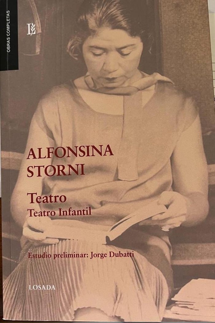 TEATRO INFANTIL, de Storni, Alfonsina | portada del libro
