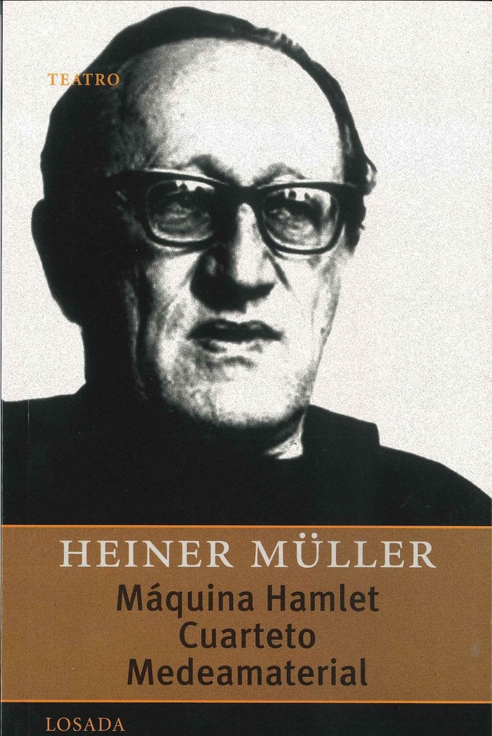 MAQUINA HAMLET CUARTETO MEDEAMATERIAL, de Müller, Heiner | portada del libro
