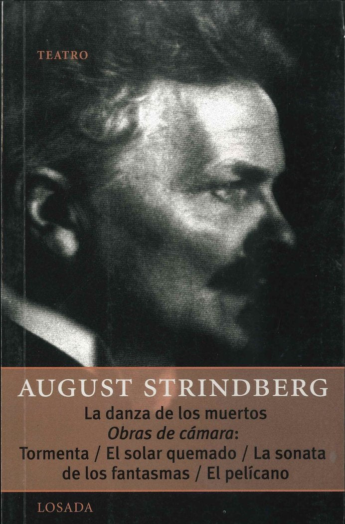 DANZA DE LOS MUERTOS OBRAS DE CAMARA TORMENTA/SOLAR QUEMADO, de Strindberg, Johan August | portada del libro