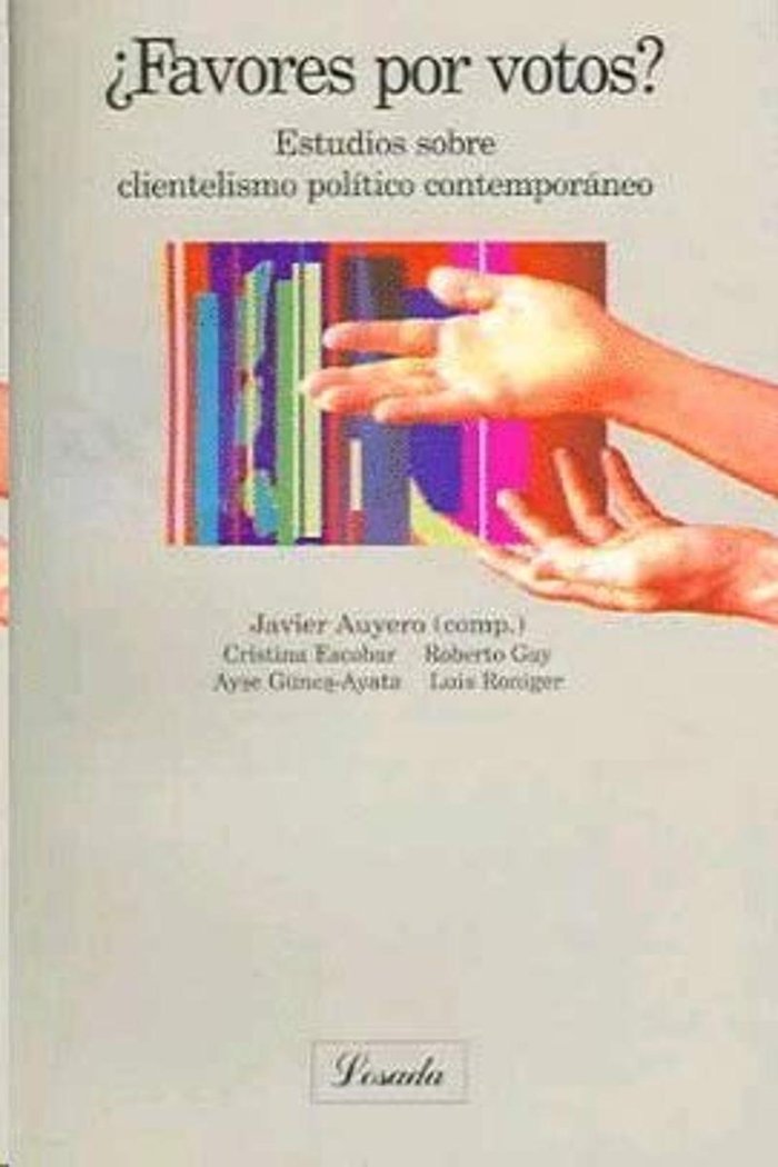 FAVORES POR VOTOS?, de Auyero, Javier | portada del libro