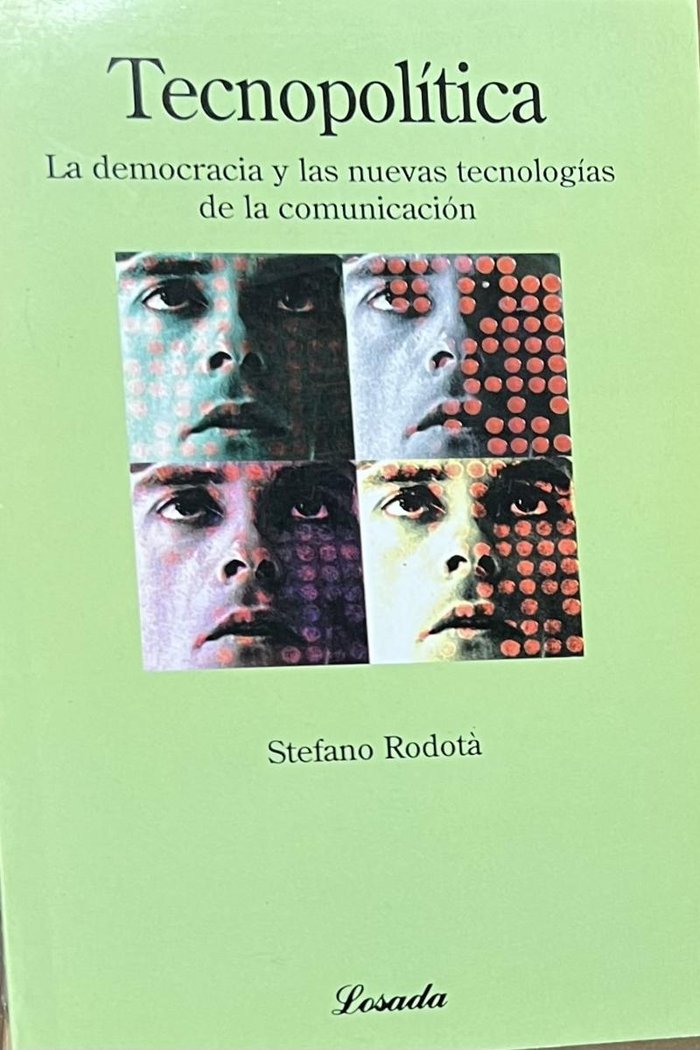 TECNOPOLITICA, de Rodotá, Stefano | portada del libro