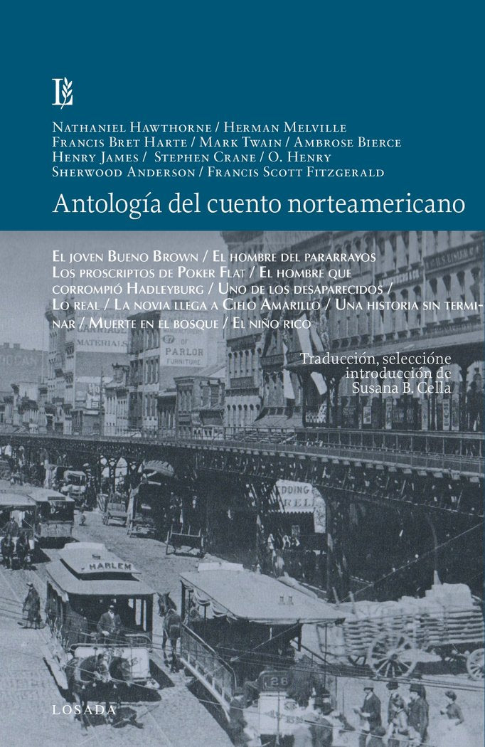 Antología del cuento norteamericano, de Hawthorne, Nathaniel | portada del libro