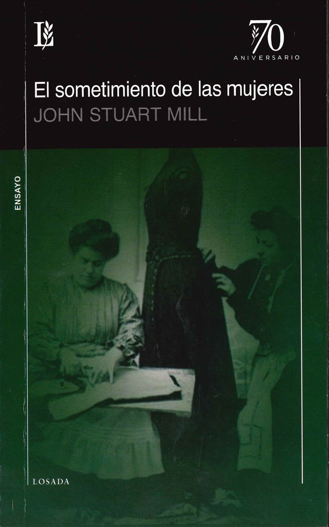 El sometimiento de las mujeres, de Mill, John Stuart | portada del libro