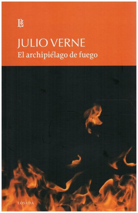 EL ARCHIPIELAGO DE FUEGO, de VERNE | portada del libro