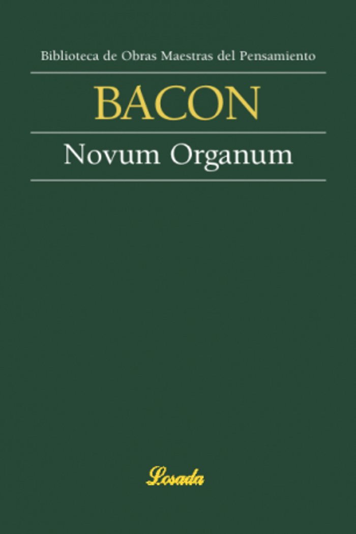 Novum Organum, de Bacon, Francis | portada del libro