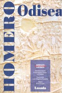 ODISEA,LA, de HOMERO | portada del libro