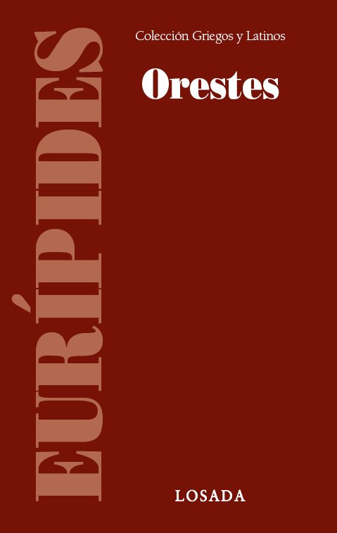 ORESTES, de Eurípides, Eurípides | portada del libro