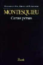 CARTAS PERSAS, de Charles Secondat de Montesquieu | portada del libro
