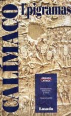 EPIGRAMAS, de Calímaco | portada del libro