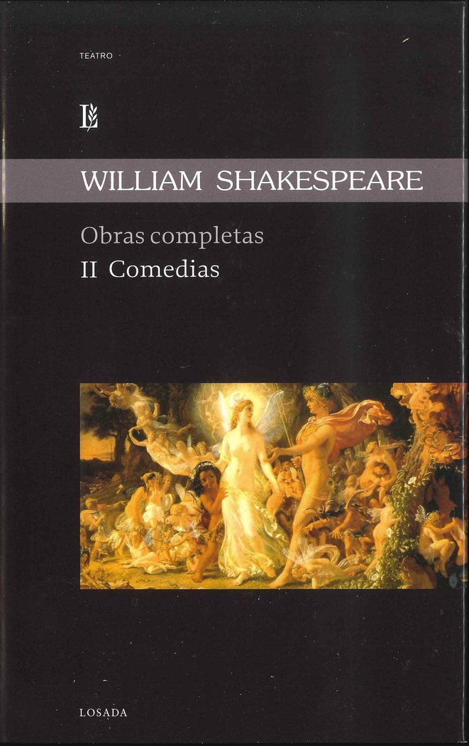 COMEDIAS II OBRAS COMPLETAS SHAKESPEARE, de SHAKESPEARE | portada del libro