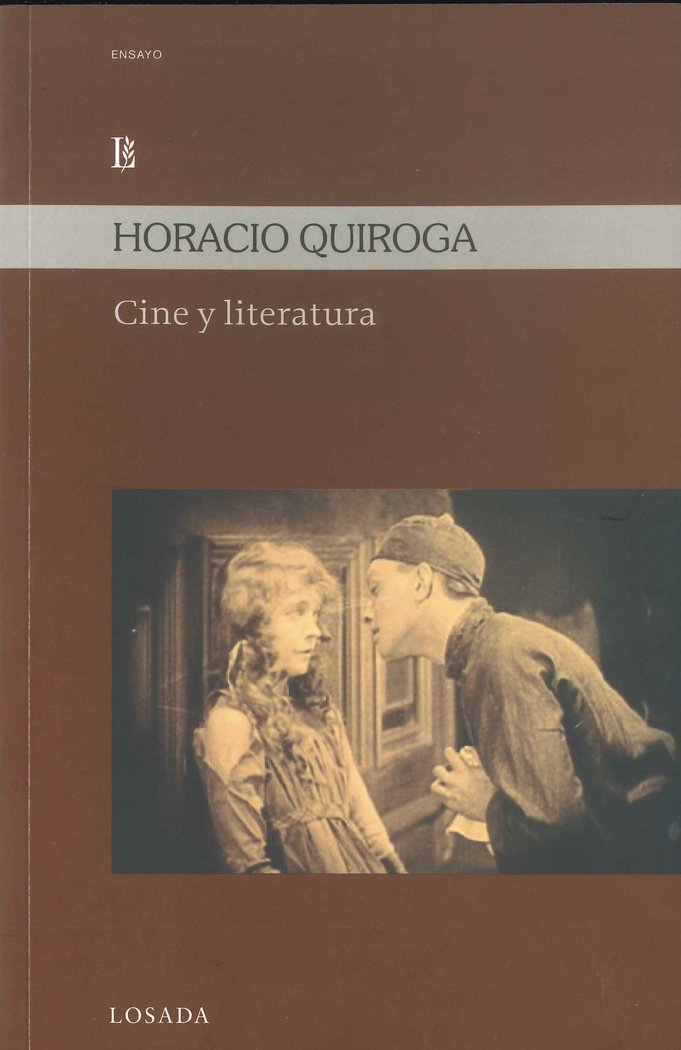 CINE Y LITERATURA, de QUIROGA | portada del libro
