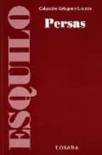 PERSAS, de Esquilo | portada del libro