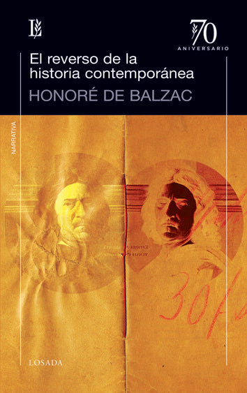 REVERSO DE LA HISTORIA CONTEMPORANEA, de BALZAC | portada del libro