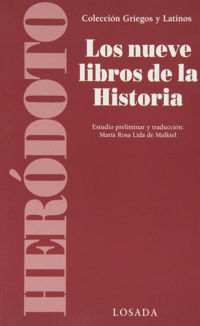 NUEVE LIBROS DE LA HISTORIA, LOS, de Heródoto, Heródoto | portada del libro