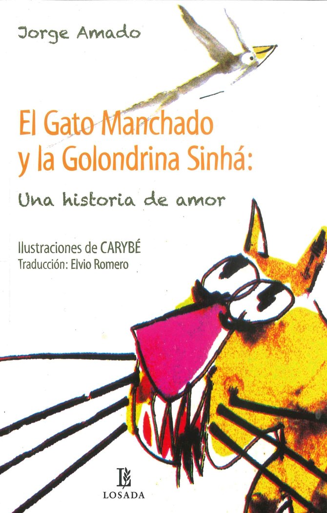 EL GATO MANCHADO Y LA GOLONDRINA SINHA, de Amado, Jorge | portada del libro