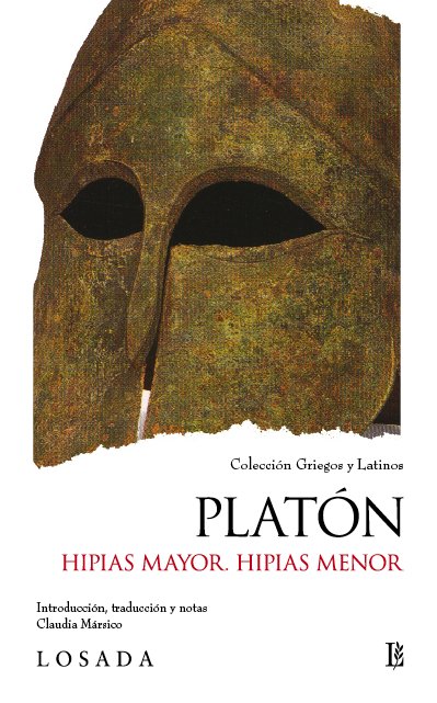 HIPIAS, de Platón, Platón | portada del libro