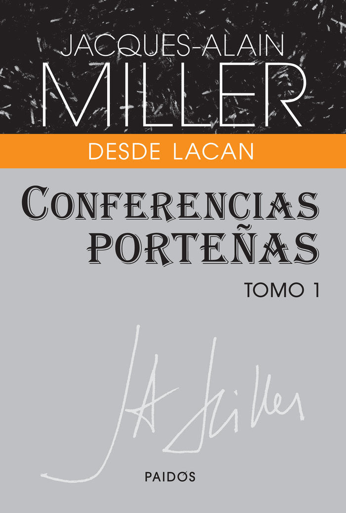 Conferencias porteñas. Tomo 1, de Miller | portada del libro