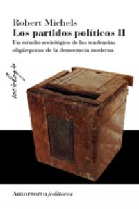 Los partidos políticos, vol 2 (2a ed), de Michels, Robert | portada del libro
