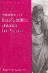 Estudios de filosofía política platónica, de Strauss, Leo | portada del libro